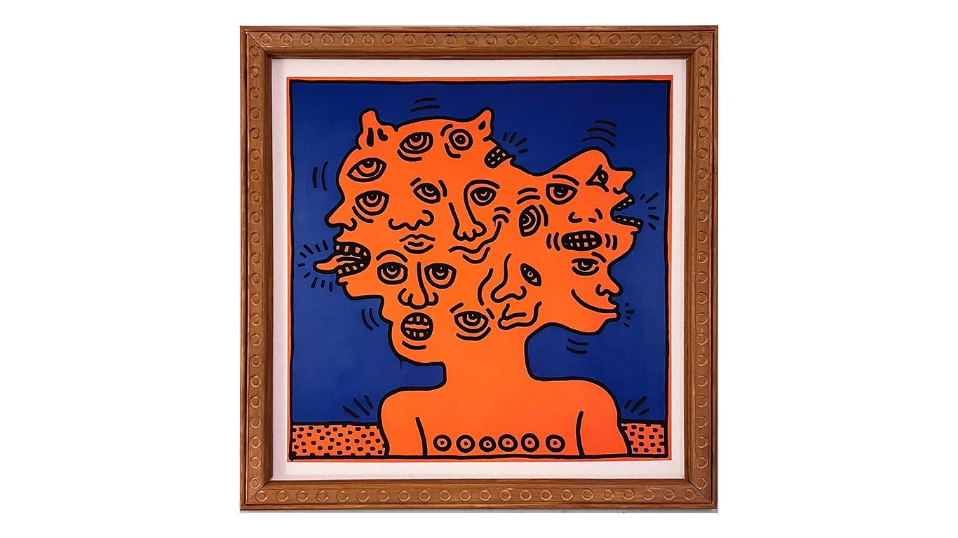 Keith Haring 23x23 — Print and Frame Art Studio